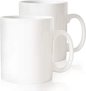 Serami 4er Set Keramik-Becher – Große Trichterbecher Für Kaffee & Tee, 425ml, Spülmaschinengeeignet