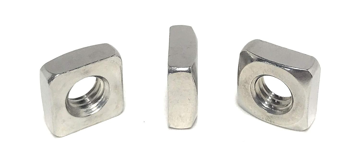 5/1618 Stainless Steel Square Nuts 188 (20 Pcs)
