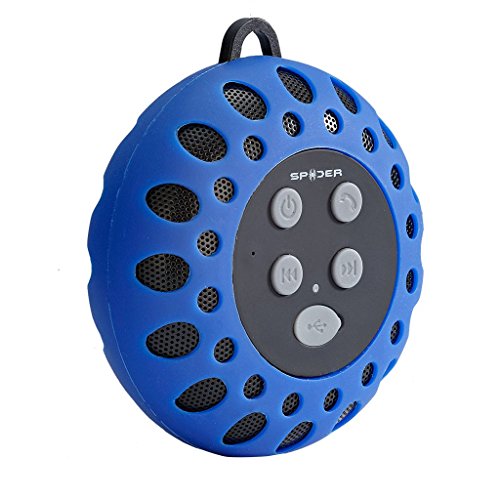 SPIDER Waterproof Bluetooth Speaker BT803 Blue