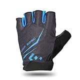 Cycling Gloves, Hicool Summer Half Finger Breathable Biking Bicycle Gloves for Exercise, Outdoor Sports, Riding Racing Equipment