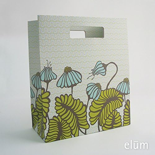 Contemporary Gift Bags (3 Pack) in Little Shop of Florals Pattern By Elum Design | All occasions: Shower, Birthday, House Warming