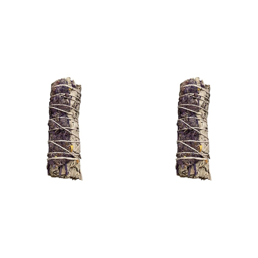 Sage Smudge Sticks (White Sage and Lavender) (Pack of 2)
