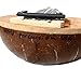 Kalimba Thumb Piano - 7 keys - Tunable - Coconut Shell - Natural - by World Percussion USA