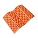 HS 1PC Foldable Folding EVA Foam Waterproof Chair Cushion Seat Pads Mat for Camping Hiking Sports Outdoor Activities (Orange)