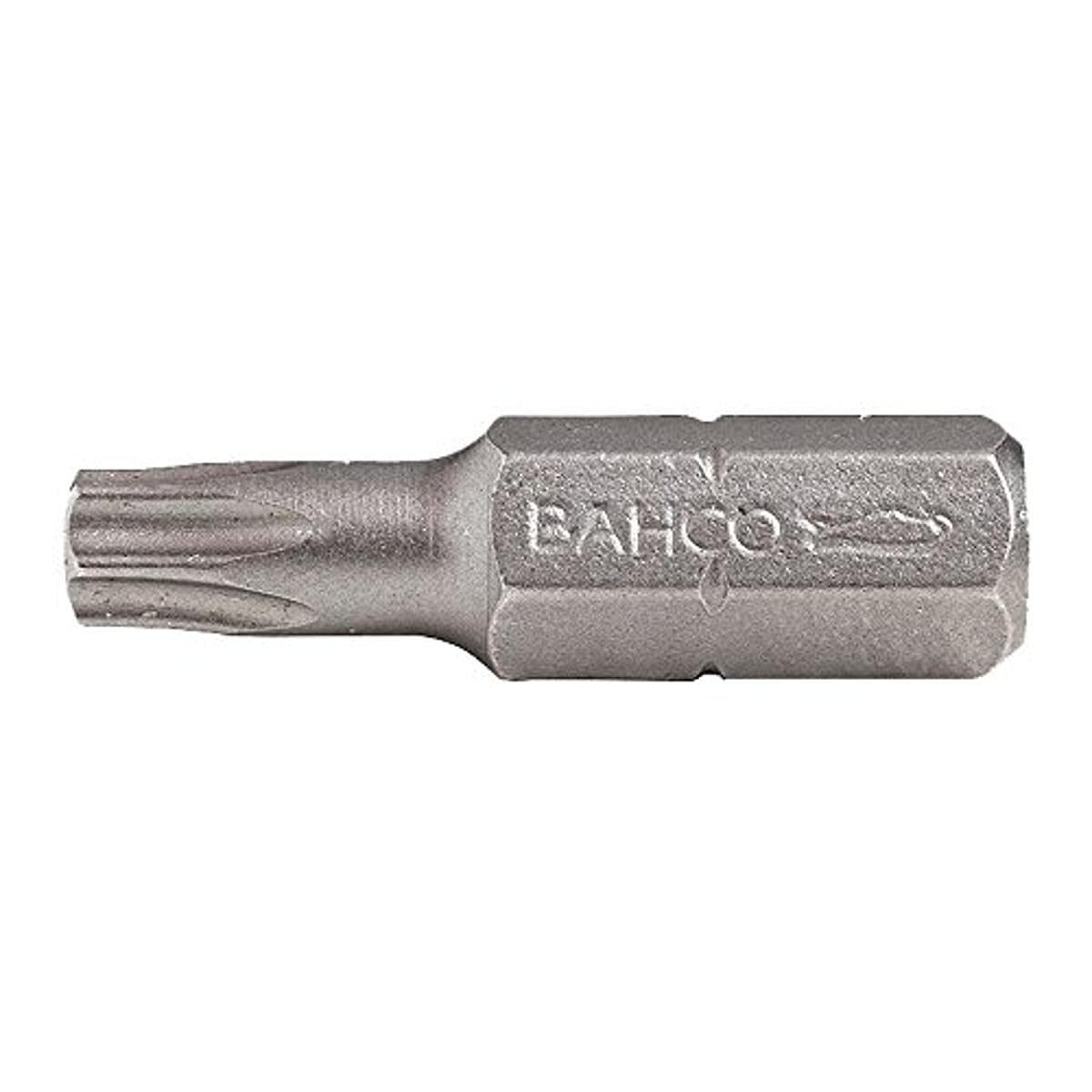 Bahco 59S/T3 Bits for Torx Head Screws, Grey, 25 mm, Set of 5 Pieces