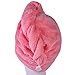 YYXR Microfiber Hair Drying Towel Ultra Absorbent Twist Hair Turban Drying Cap Hair Wrap (Rose)