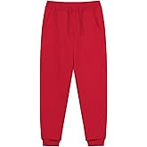 QBK Toddler to Youth Soft Brushed Fleece Jogger Sweatpants Kids Pants with Pockets for Boys and Girls