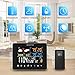 SMARTRO SC62 Wireless Indoor Outdoor Thermometer, Weather Station Color Large Display, Room Hygrometer Temperature and Humidity Monitor Gauge