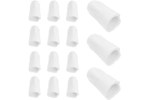 Toyvian 20PCS High Temp Ceramic Wire Connectors Heat Resistant Porcelain Nuts for Electrical Wiring