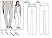 Style Arc Sewing Pattern - Beth Pant (Sizes 18-30)