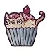 Randy Otter "Cat Cupcake" Cute Kitty Who is Also a Cake Iron On Patch
