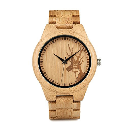 wooden pocket watch