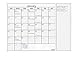 KITLIFE Wet or Dry Erase Jumbo Monthly Wall Calendar – Undated Office Wall Planner – Erasable Whiteboard with Calendar Month and Notes – Easy Mount Adhesive Foam Strips Included, 24 x 36”