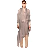 NUOHEMULE Luxury 100% Cashmere Shawl Wraps for Women, 91''x40'' Featherlight Pashmina Scarf, Travel Wrap for All Seasons