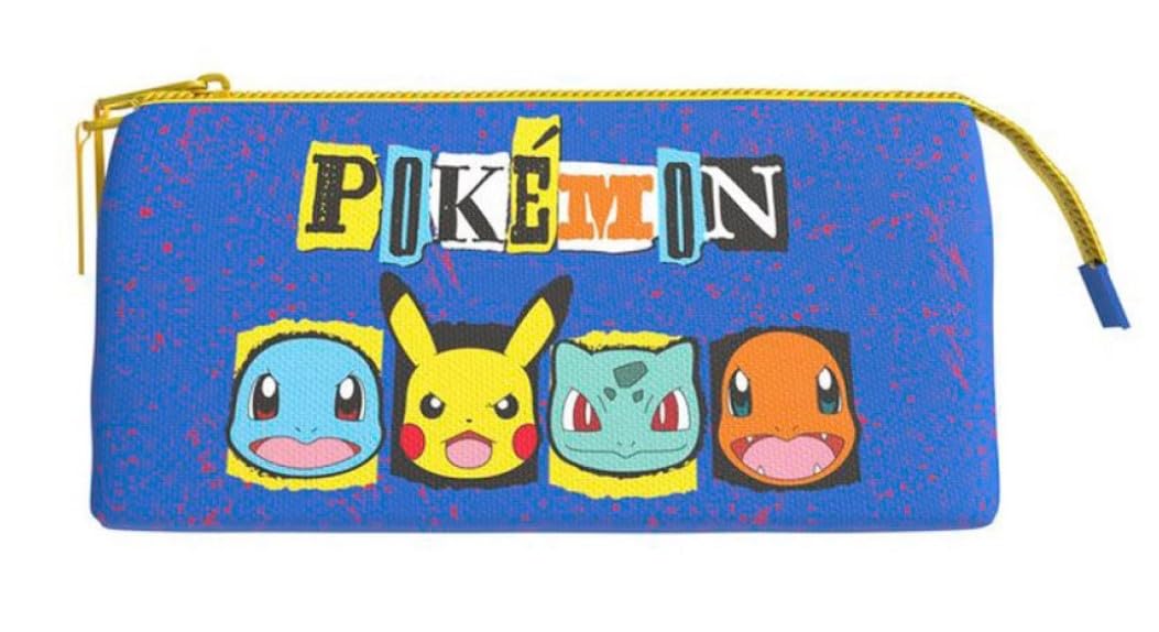 CYPBRANDS Pokemon Triple School Pencil Case