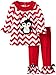 Rare Editions Little Girls' Chevron Legging Set with Penguin Applique