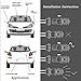 Antline Super Bright 194 168 T10 2825 W5W 175 LED Bulbs White 4-Packs, 9-SMD 2835 Chipsets 6000K Replacement Error Free for Car Dome Map Door Courtesy License Plate Lights