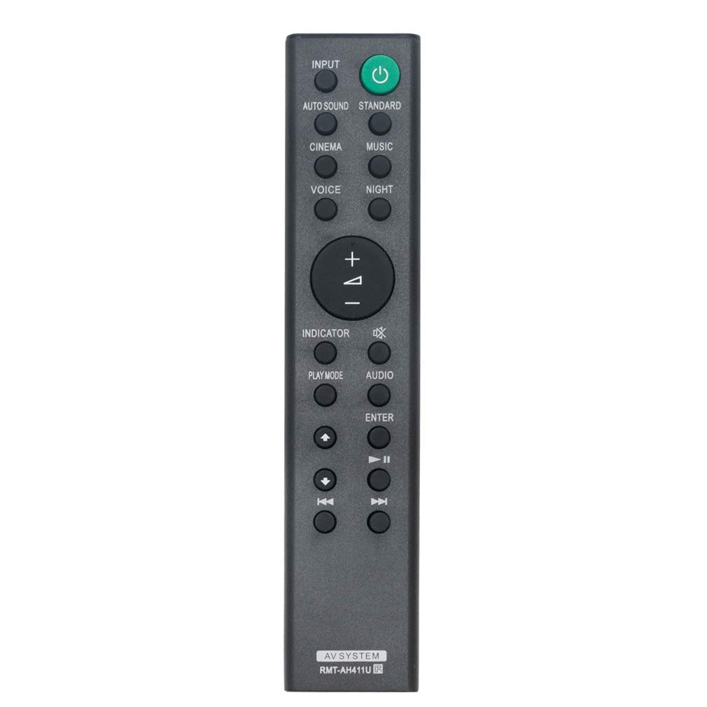 VINABTY RMT-AH411U RMTAH411U 149336011 Remote Control Replaced for Sony Soundbar Audio System HTS100F HT-S100F HTSF150 HT-SF150