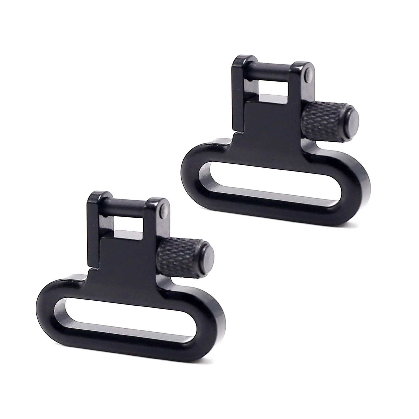 ND QD 1" Sling Swivels, Sling Attachment Buckle Black - 2 PCS