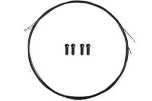 Chooee Teflon Shifter Cable,2500mm Mountain Bike Derailleur Cable for MTB/Road Bike