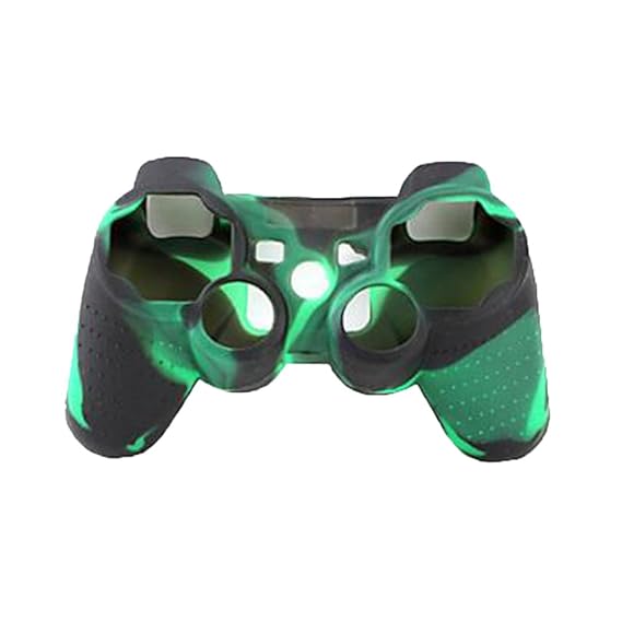 skitic Griff Spiel-Schutzhülle Schutz Schutzhülle aus Silikon für Sony Playstation 3 Fernbedienung Controller PS3, Full Body 