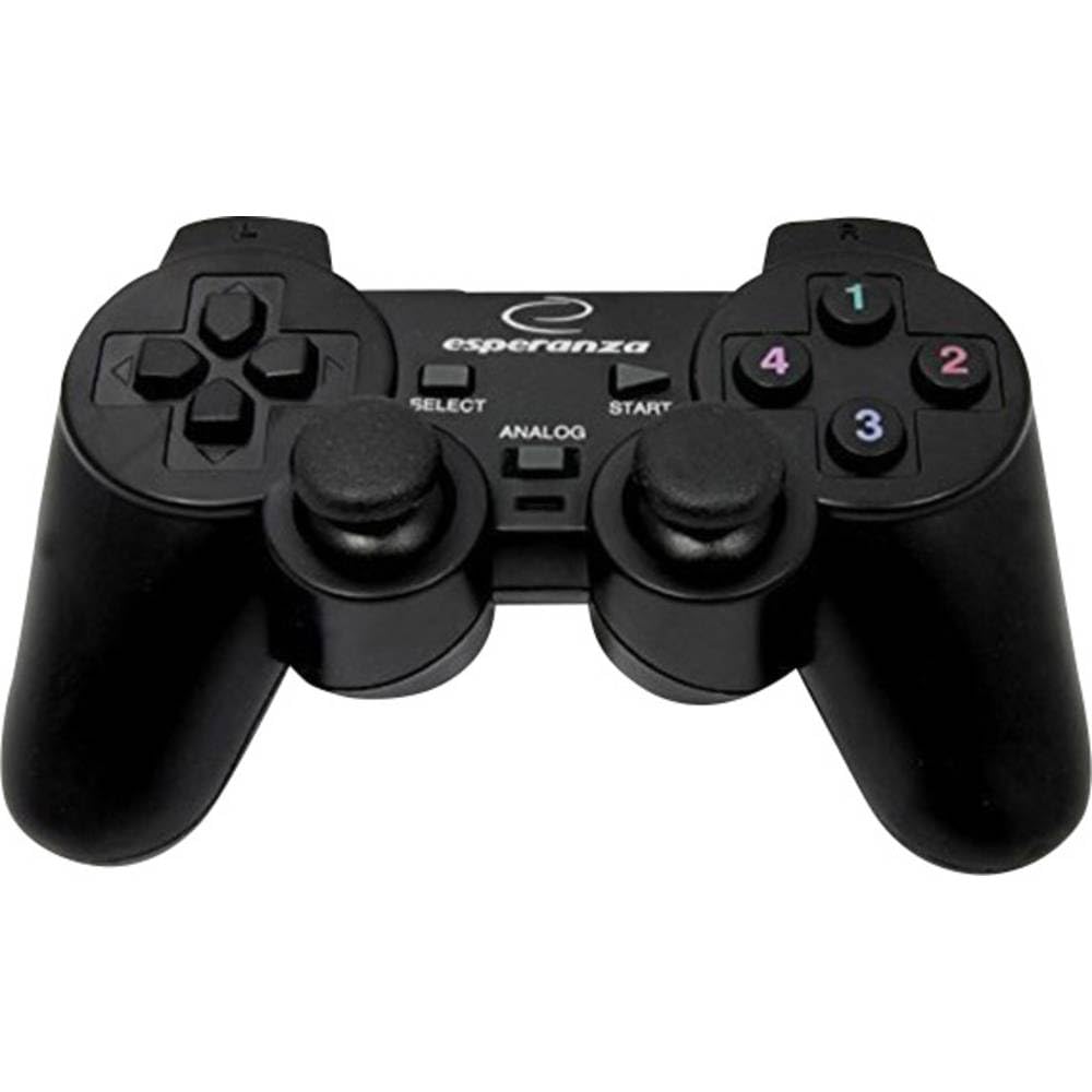Esperanza Gamepad EG102 WARRIOR PC,Black