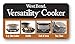 West Bend 84966 Versatility Oval-Shaped 6-Quart Programmable Slow Cooker, Gray (Discontinued by Manufacturer)