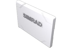 Simrad 000-13698-001 GO9 9-inch XSE Suncover, Protective Marine Display Cover, White