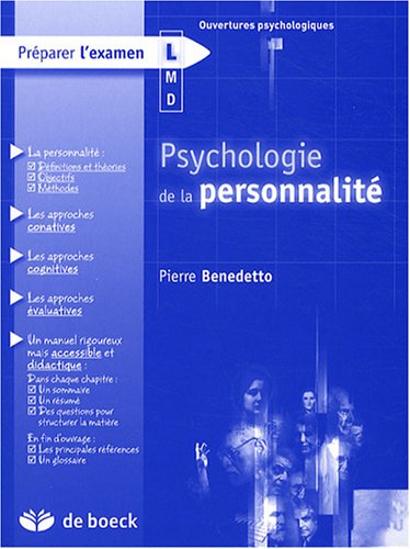 Psychologie de la personnalité