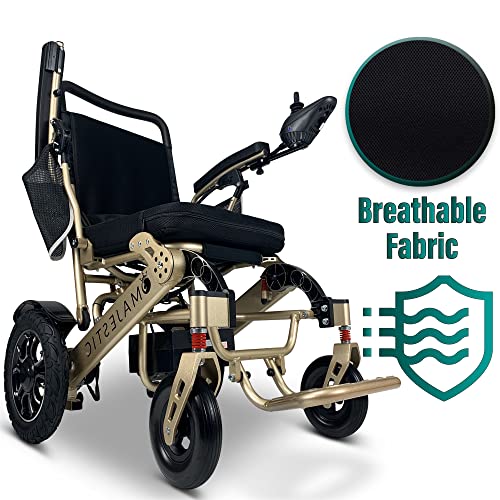 MALISA Electric Wheelchair, Automatic Folding Power Wheelchair for