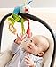HABA Clutching Figure Rainbow Worm - Machine Washable Plush Ring with Dangling Elements for 6 Months +