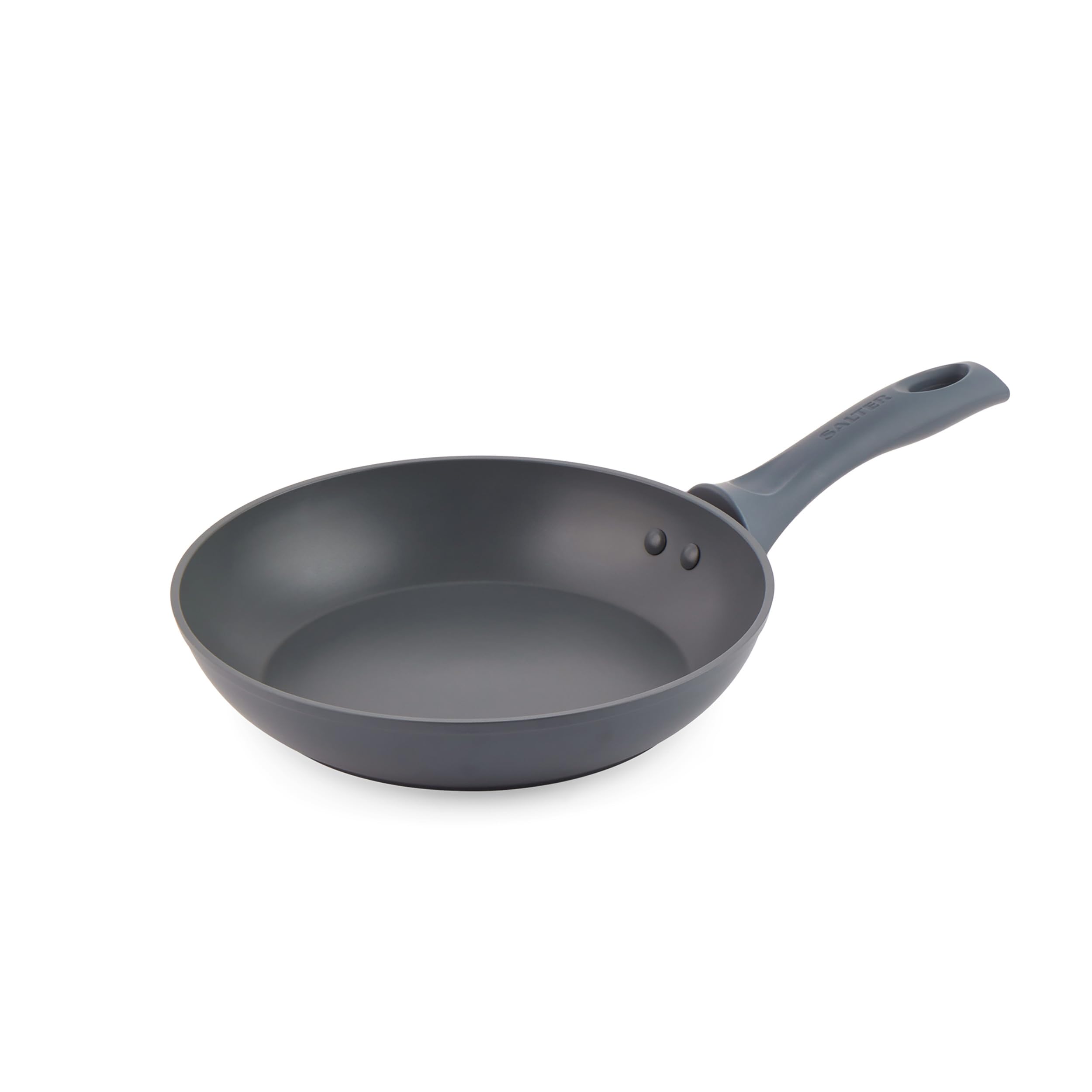 Salter BW12258EU7 Marino 24cm Frying Pan – Non-Stick Cookware, Induction Suitable, PFOA-Free, Forged Aluminium, Use Little/No Oil, Healthy Cooking Egg/Omelette/Pancake, Soft-Touch Handle