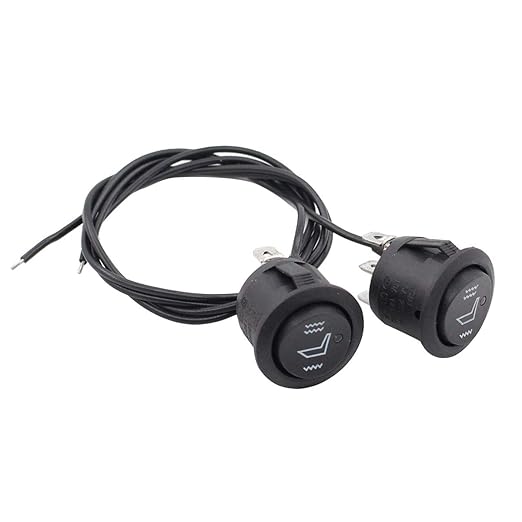 XtremeAmazing Universal Round Heater Switch Rocker Toggle