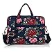 Canvas Laptop Carrying Case/Shoulder Messenger Bag for School Compatible MacBook(15-15.6, Bule Peony)