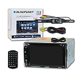 Blaupunkt Car audio Double DIn 2DIN 6.2 Touchscreen DVD MP3 CD stereo Bluetooth + Remote & DCO Waterproof Backup Camera