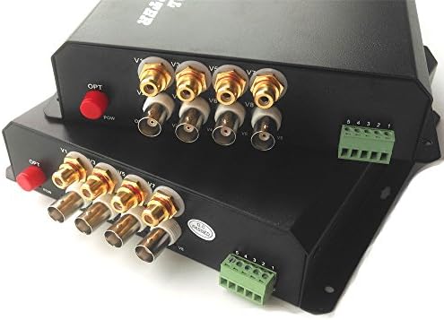 MULTI FUNTION 4 Channel Video &amp; Audio &amp; RS485 Data Optical Media Converters