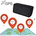 Hangang GPS,Mini GPS Car Tracker Anti Thief Real Time GPS Tracker Portable GPS Tracking Anti Loss GPS Locator Long Standby Time 200h for Purse Bag Wallet Bags Kids for iOS and Andriod