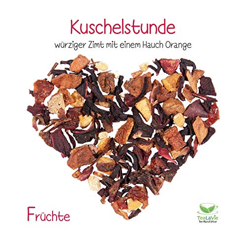 TEALAVIE - Kuschel & Smile | 2er Set Früchtetee | loser hochwertiger Früchte Tee in nachhaltigem Design für Teeliebhaber… – Bild 4