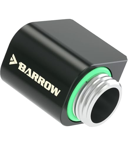 Carriola Raccordo A 90 Gradi Offset Rotante A 360 Gradi, Filettatura G1/4 ", Connettore A Gomo Corto Da 21mm Per La Costruzione Di Loop Di Liquidi Per Computer - Foto 10