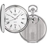 Tissot Savonnette, Swiss Quartz, 48.5mm, White Dial, Unisex Watch