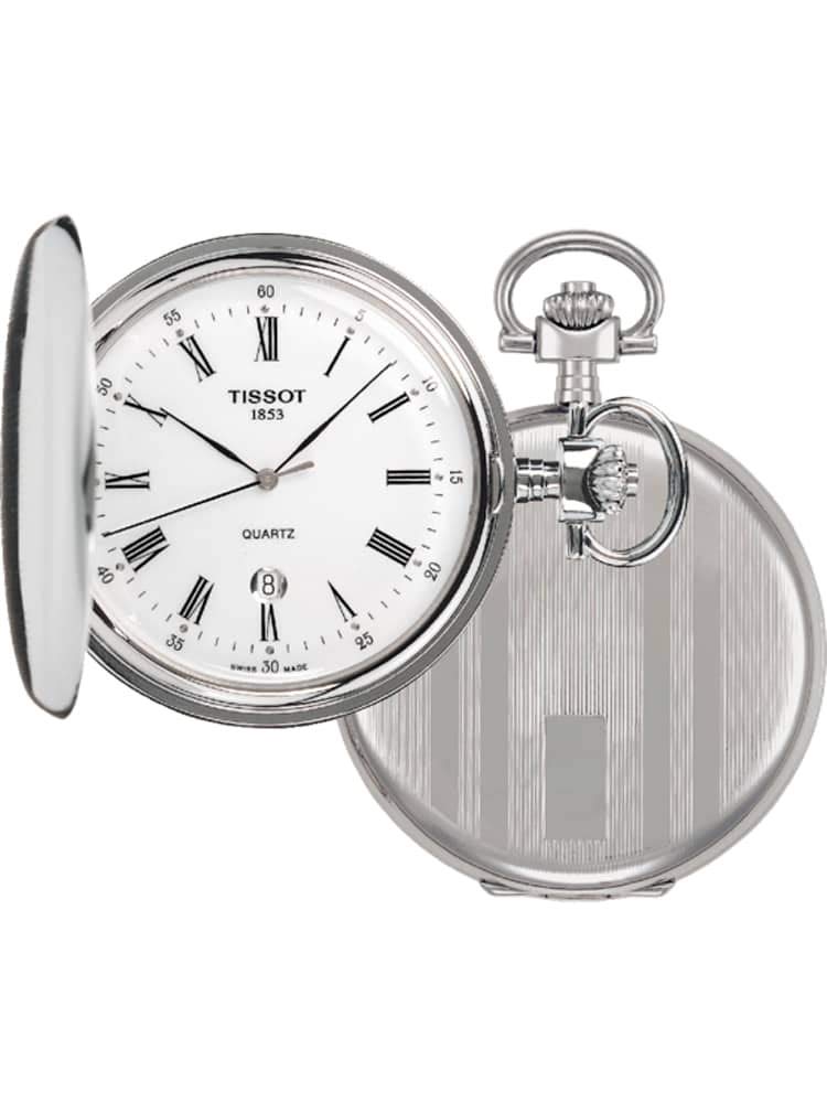 Tissot Unisex Adulto Savonnettes Cuarzo Acero Inoxidable Especialidades Plata T83655313