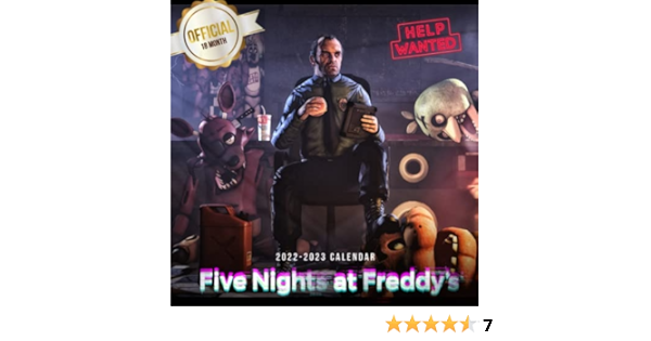 Five Nights At Freddys 2023 Calendar Dhyou2Fsxtcgsm