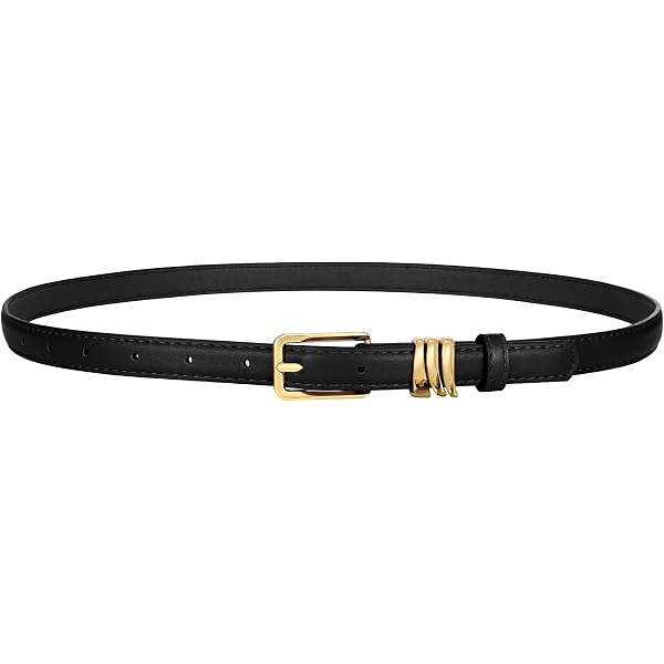 ladies thin dress belts rgwtgkyh Womens Leather Belt Gold Bow Skinny Belt for Dresses Dress Jeans Ladies  Thin Waist Belt for Pants at Amazon Women's Clothing store