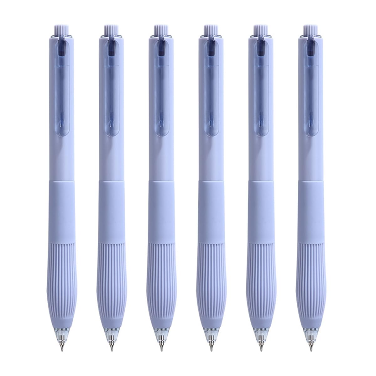 Craftsboys Gel Pens Quick Dry Ink Pens Fine Point Premium Retractable Rolling Ball Gel Pens Black Ink Smooth Writing (Light Blue)