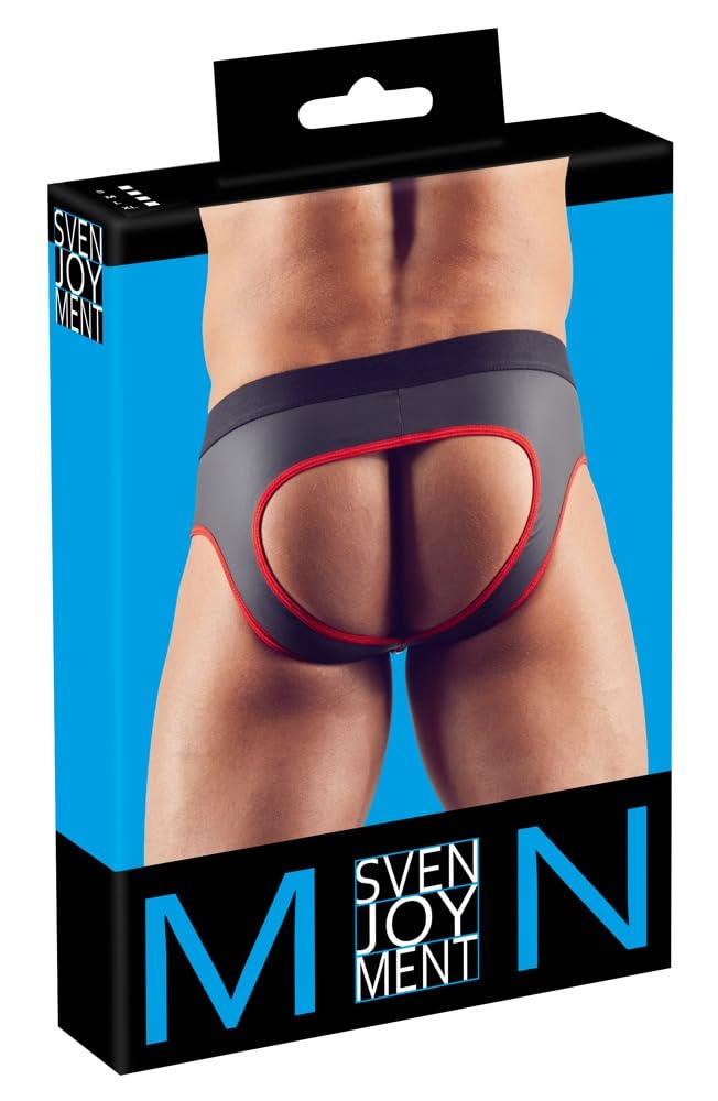 Svenjoyment Men's Jock L Black/Red
