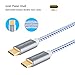 CableCreation10FT 60W USB C to USB C Fast Charging Cable USB Type-C to C Cable Braided 3A 60W 480Mbps Data for MacBook Pro Air iPad Air Pro Galaxy S22 Ultra S21 S20+ Pixel 4 etc, 3 M, Blue