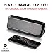 The Original Solar Soundbar - Solar Bluetooth Speaker - 50+ Hours of Playtime - Wireless Outdoor Bluetooth Speaker - Waterproof Bluetooth Portable Speakers with Solar Powered Portable Charger