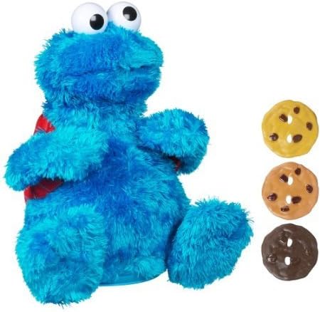 Ratpaneete Sesame Street Count and Crunch Cookie Monster Plush