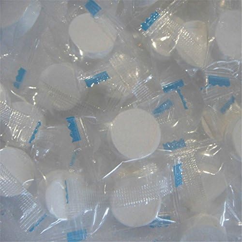 FitOutWipe 100 Mini Compressed Biodegradable Individually Wrapped Towels Tablets Capsules for Travel Picnics Baby Care Kids Outdoor Activities Kitchen Office Sports Cloth Camping