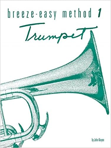 Amazoncom Breeze Easy Method For Trumpet Cornet Bk 1 -